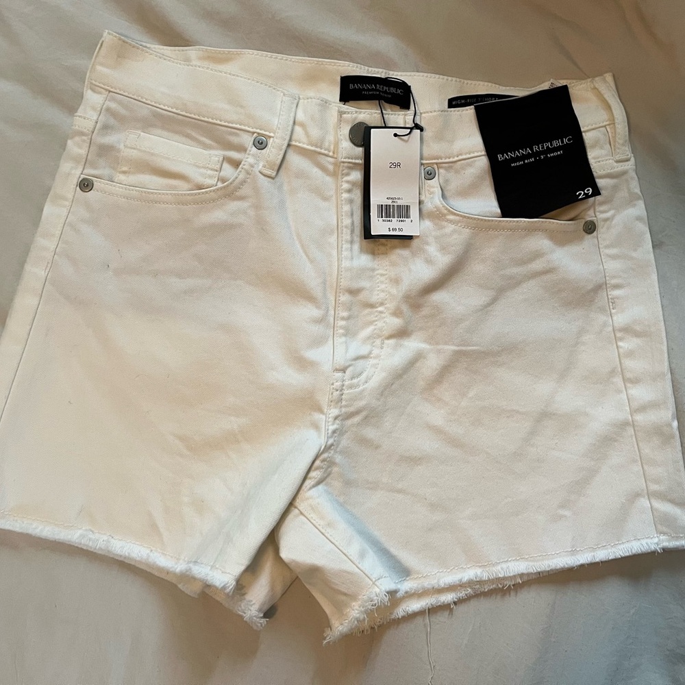 Banana Republic White Women's Shorts